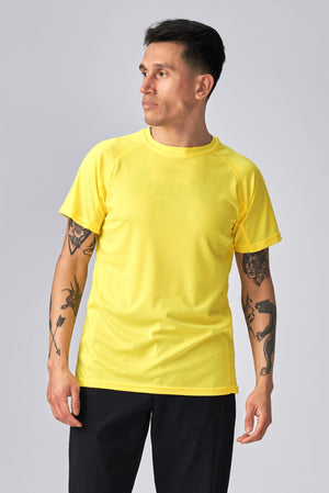 Training T-shirt - Yellow - TeeShoppen Group™ - T-shirt - TeeShoppen