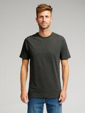 Organic Basic T-shirt - Dark Grey