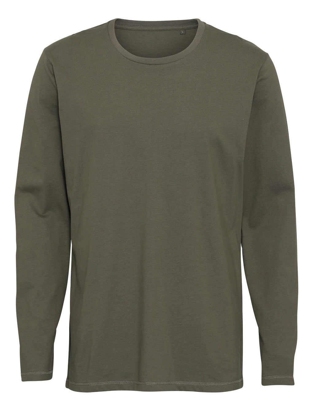 Basic Long-sleeved T-shirt - Army Green