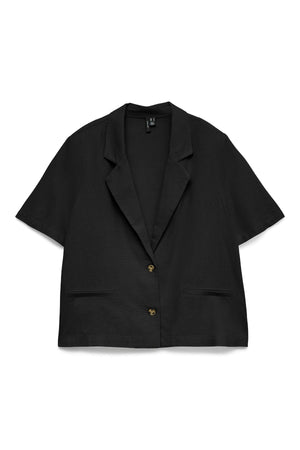 Mymilo Short Blazer - Black