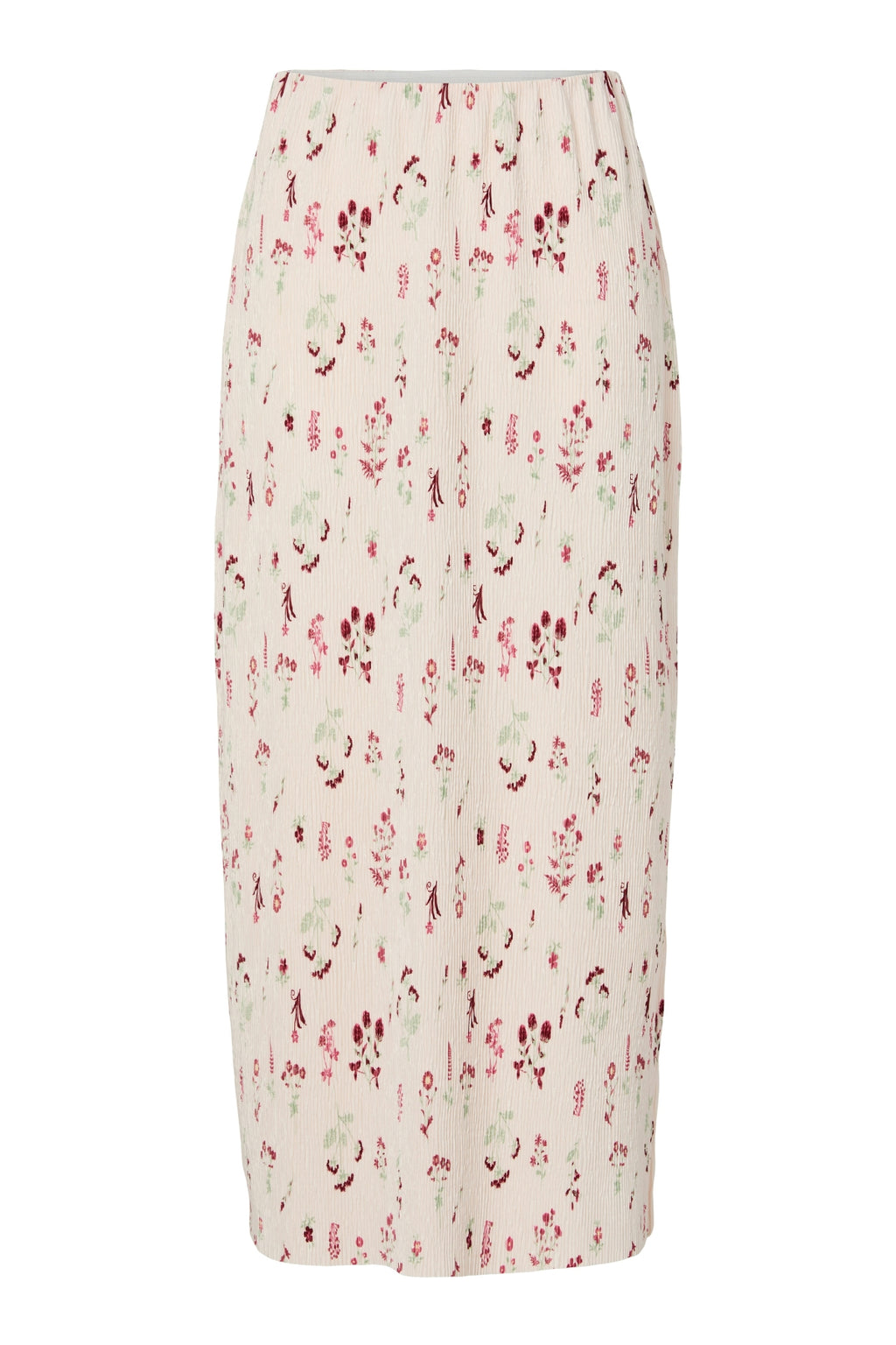 Flora High-Waisted Ankle Skirt - Petal Pink