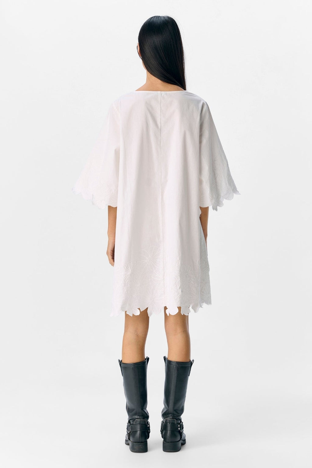 Kamma Short Dress - Cloud Dancer