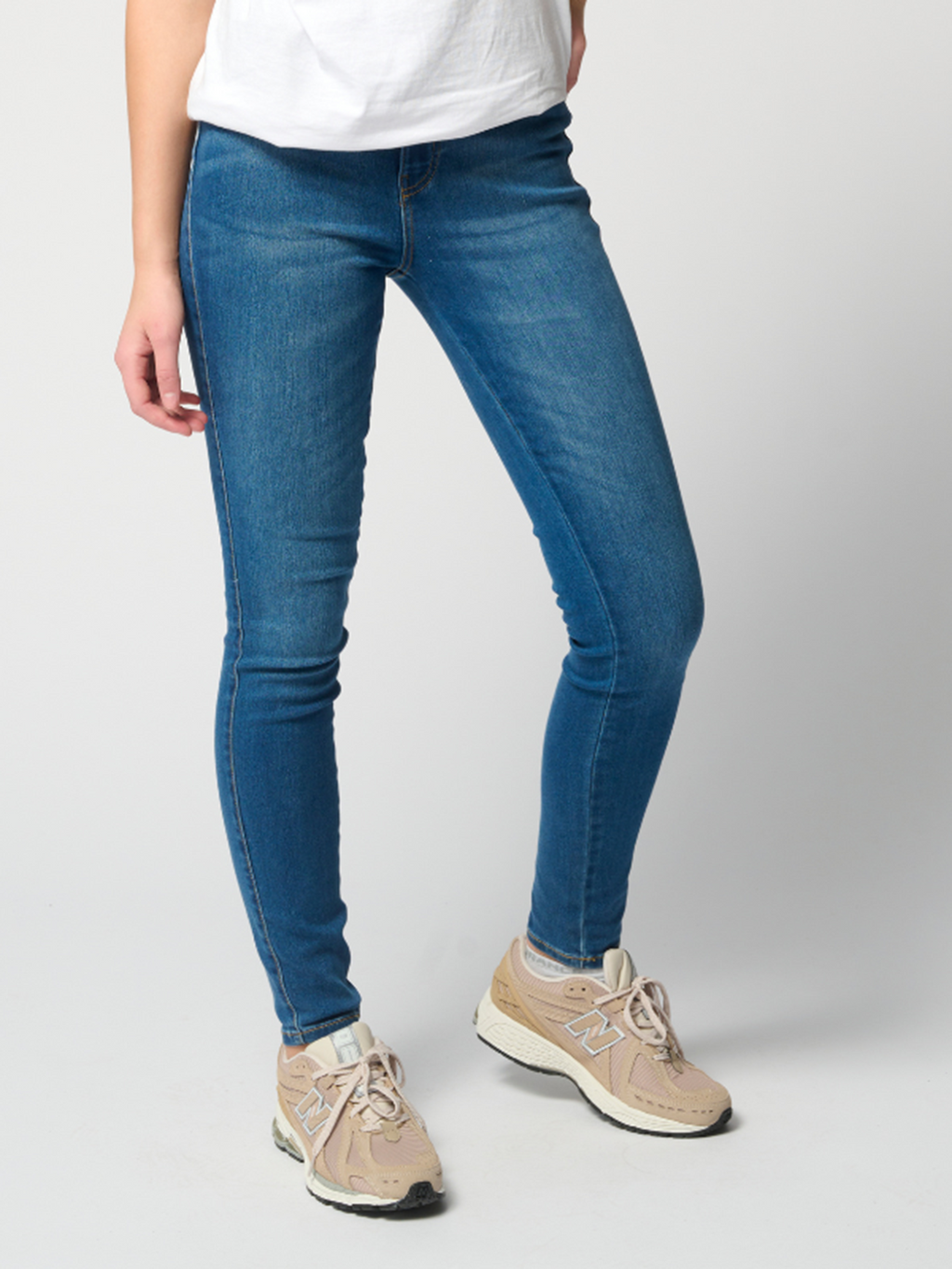 The Original Performance Jeans Skinny - Denim Gorm Meánach