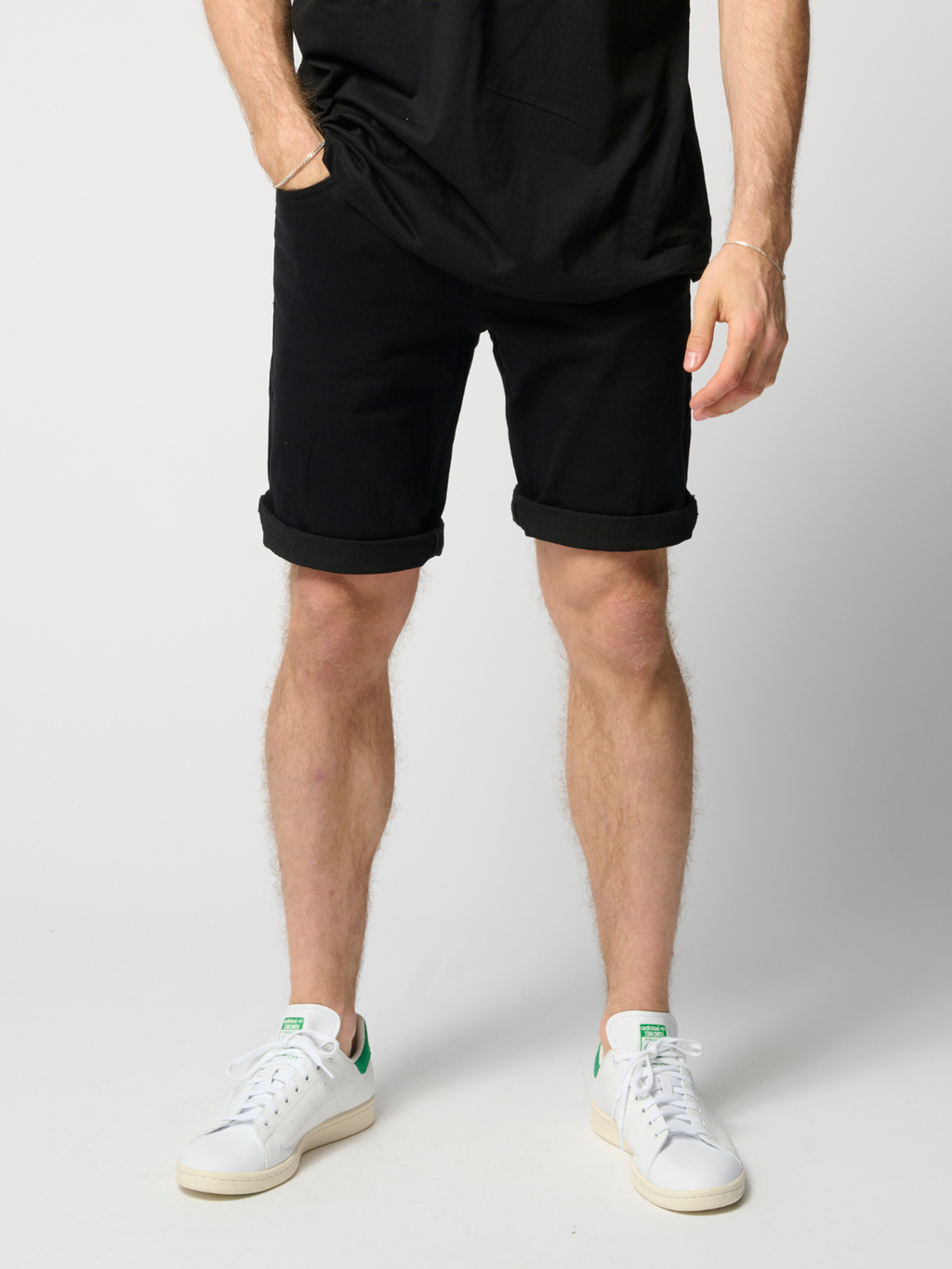 The Original Performance Džínsy Shorts - Jet Black