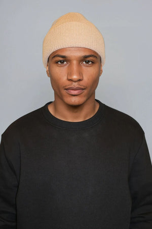Classic beanie - Dark Beige