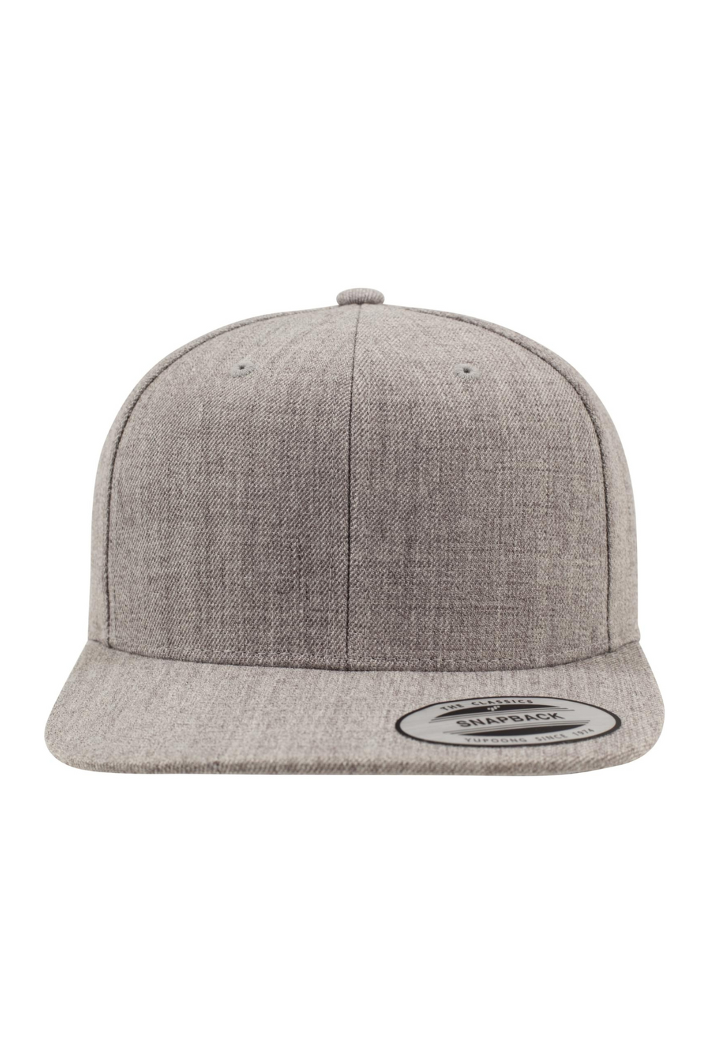 Klasický Snapback - Heather/Heather