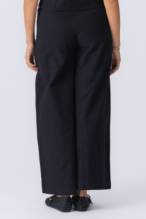 Melissa leathan Pants - dubh