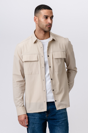 Silas Overshirt - Beige
