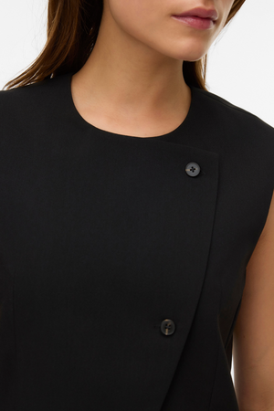 Philine Waistcoat - Black
