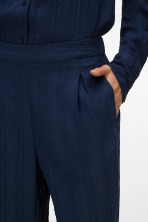 Pant díreach irine - Blazer Navy