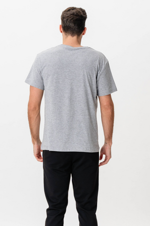 Basic T -Léine Joy - Oxford Gray