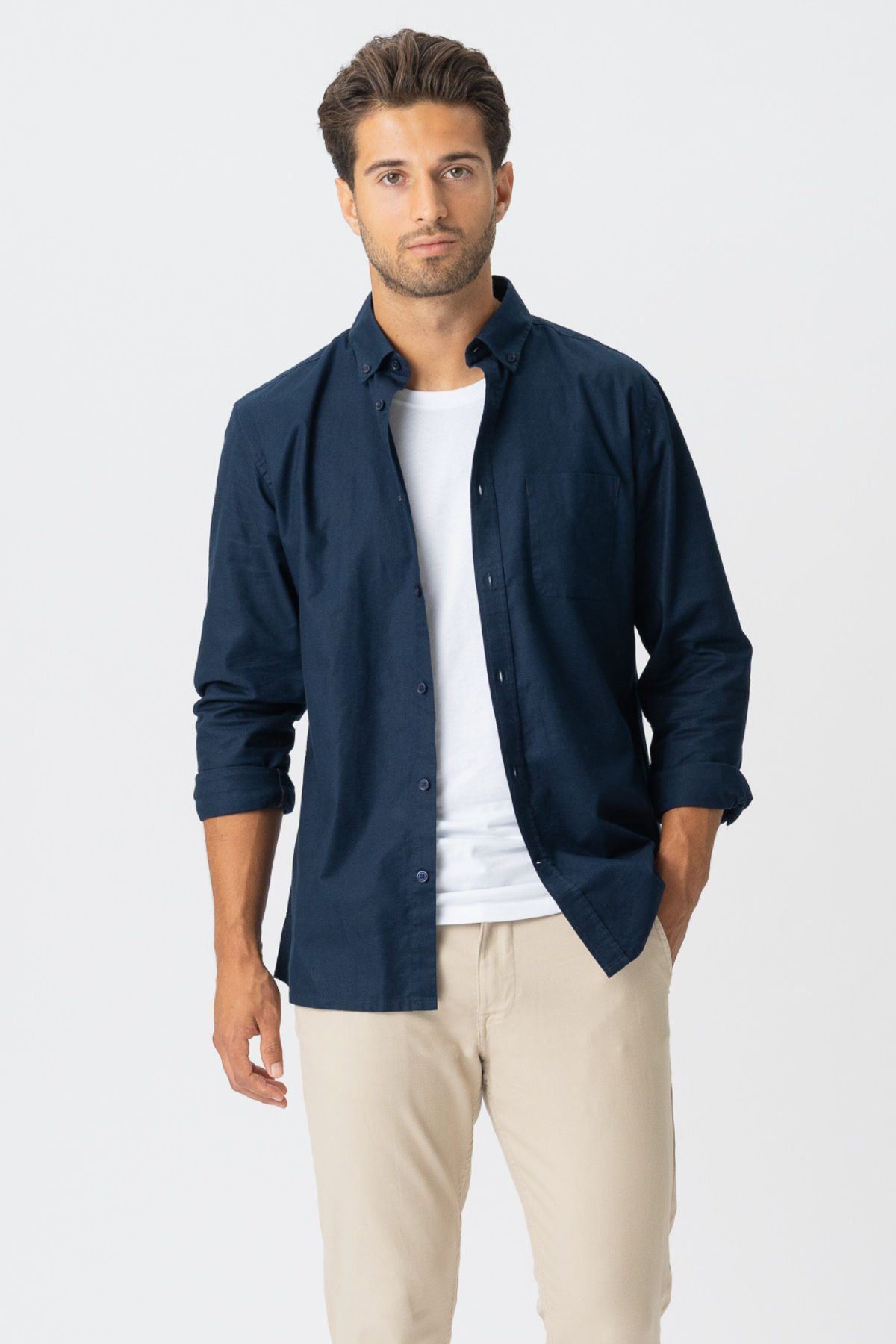The Original Performance Oxford Shirt - Navy Blazer | TeeShoppen