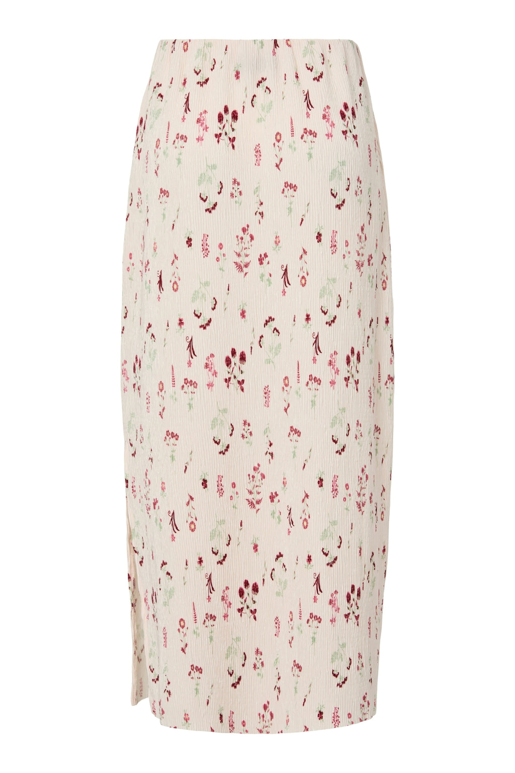 Flora High-Waisted Ankle Skirt - Petal Pink