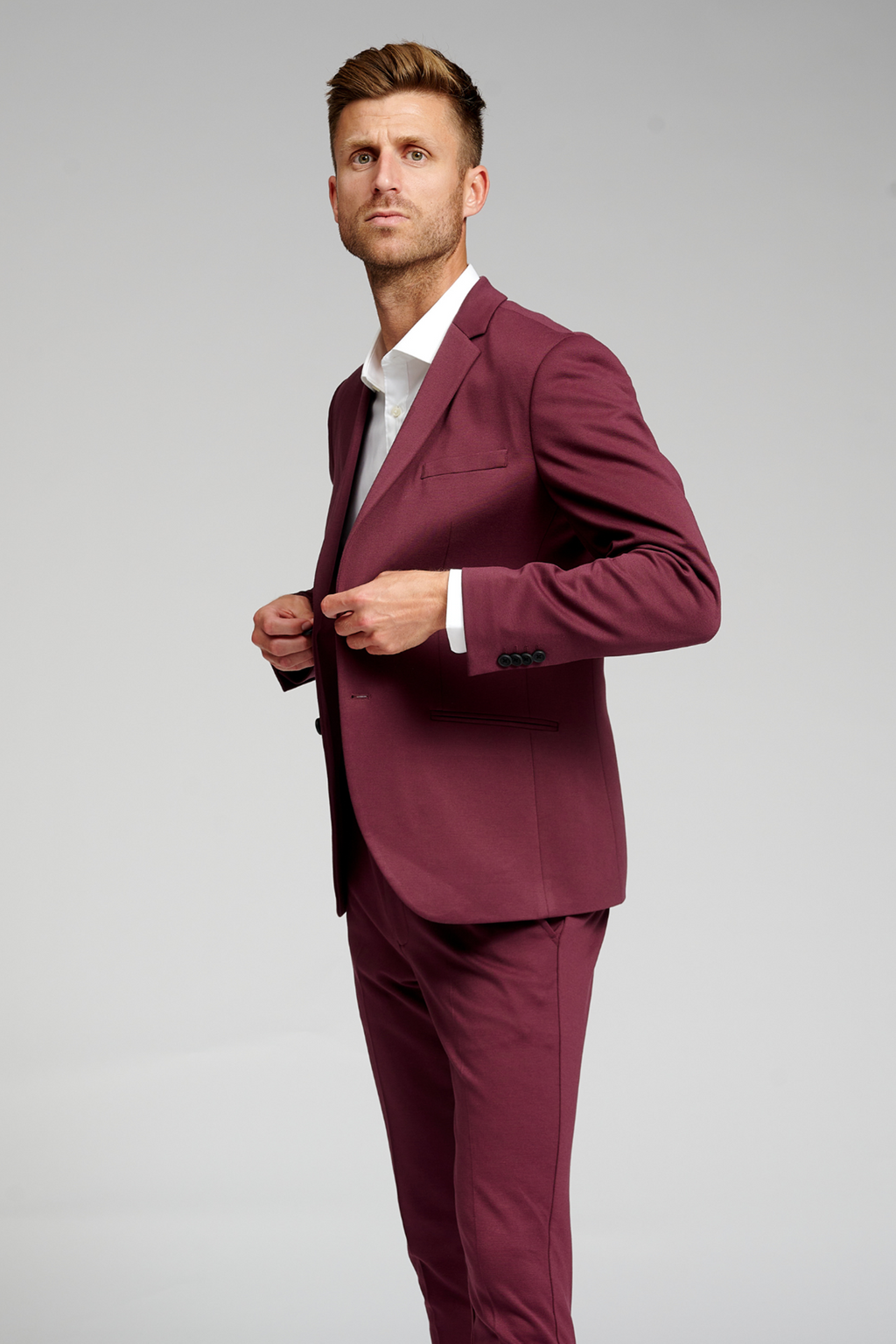 The Original Performance Blazer - Burgundsko