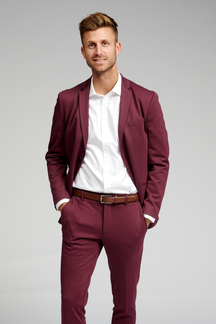 The Original Performance Blazer - Burgundsko