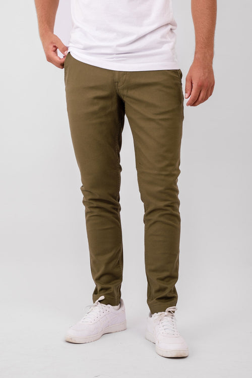 De Originale Performance Structure Pants - Oliven - TeeShoppen - Grøn