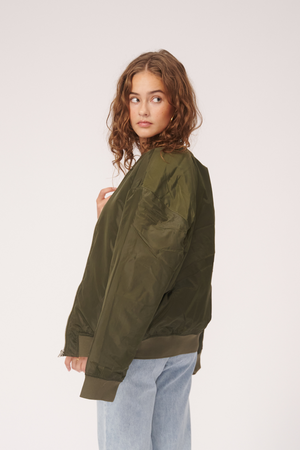 Jacket Mná Bomber Clay - Oíche Foraoise