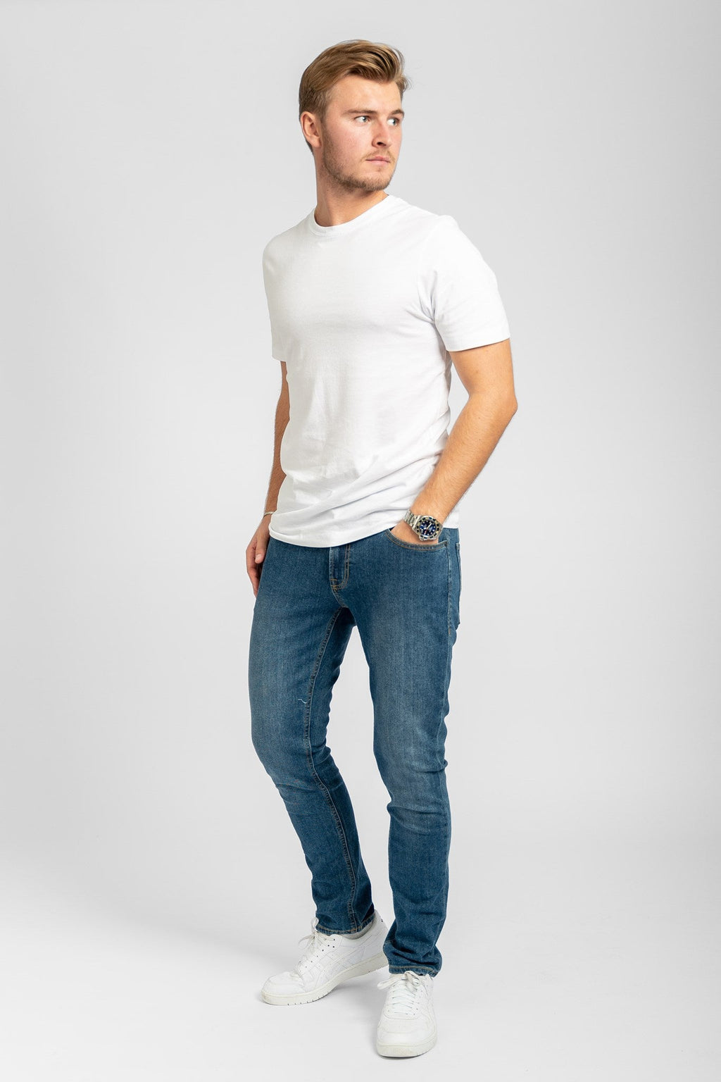 The Original Performance Jeans (Slim) - Medium Blue Denim