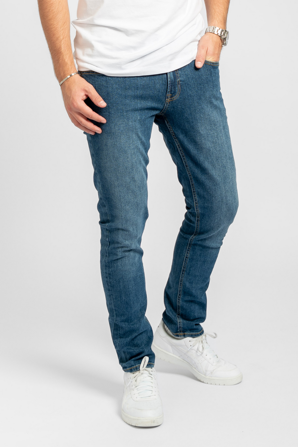 The Original Performance Jeans (Slim) - Medium Blue Denim