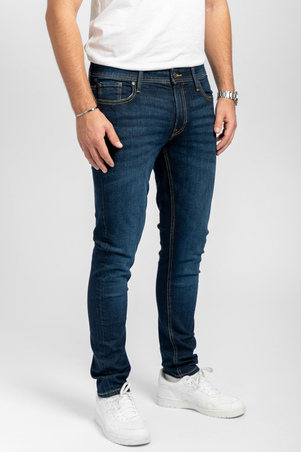 The Original Performance Jeans (caol) - denim gorm dorcha