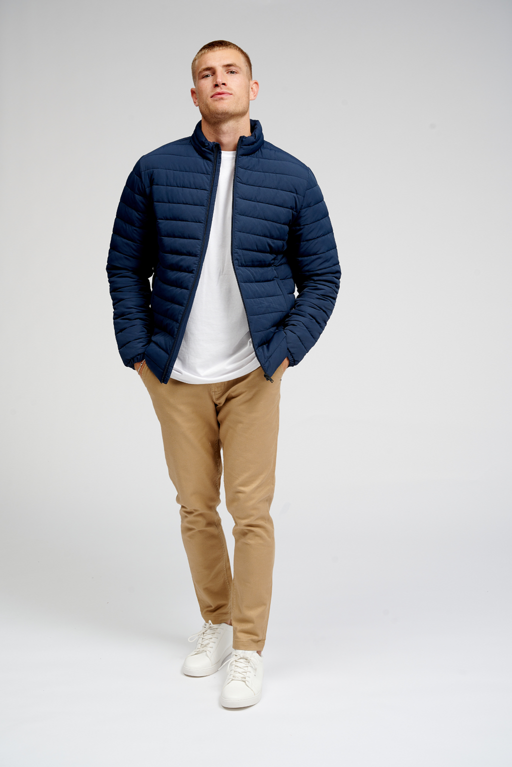 Jacket Puffer Solais - Navy