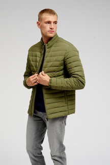 Light Puffer Jacket - Olive Night