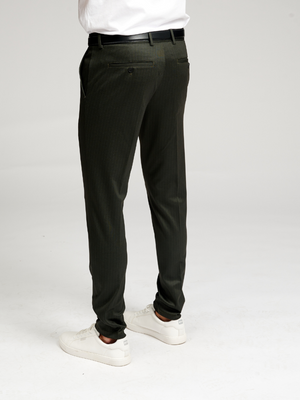 The Original Performance Pants - Striped glas dorcha (teoranta)