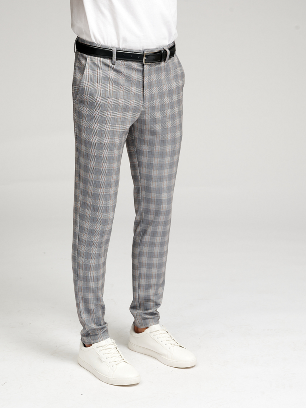 The Original Performance Pants - Lightgrey Checkered (Limited)