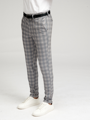 The Original Performance Pants - Lightgrey Checkered (Limited)