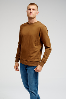 Basic Sweat Crewneck - Brown