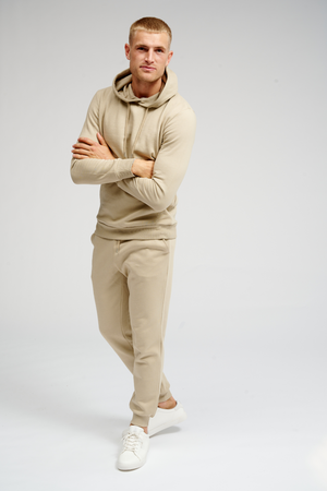 Basic Sweatpants - beige dorcha