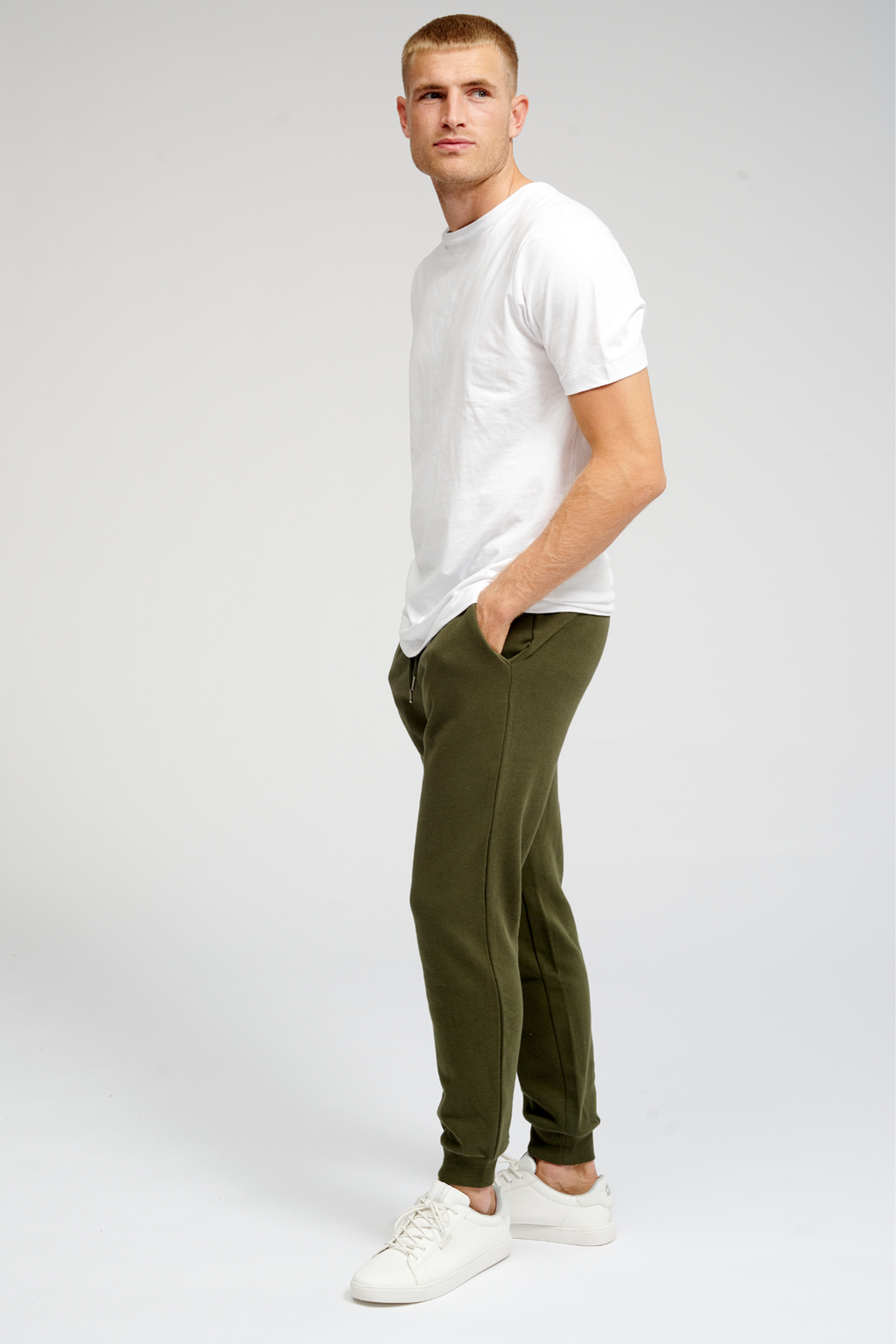 Basic Sweatpants - glas dorcha