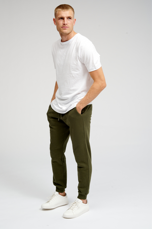 Basic Sweatpants - glas dorcha