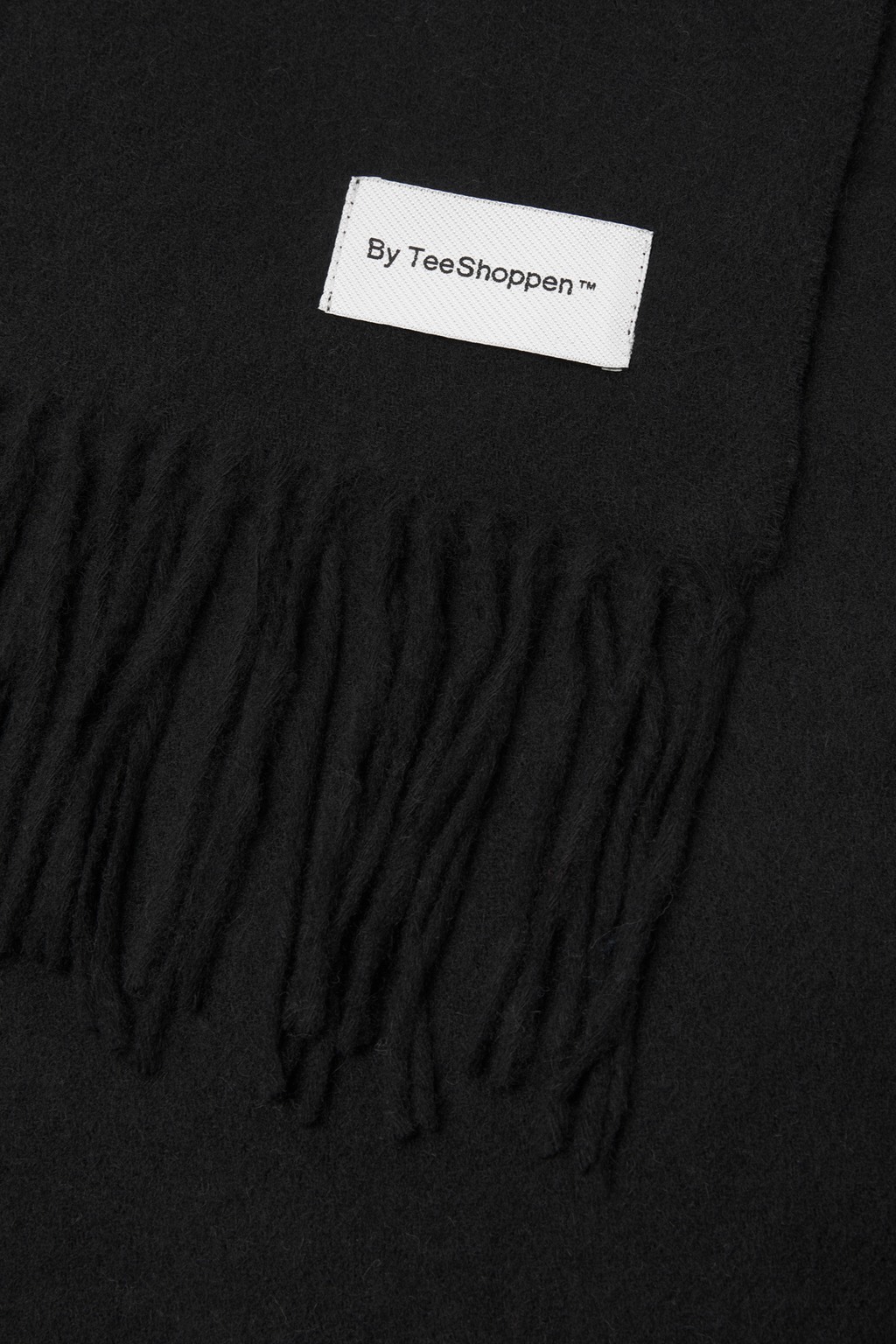 Neckerchief clasaiceach - dubh