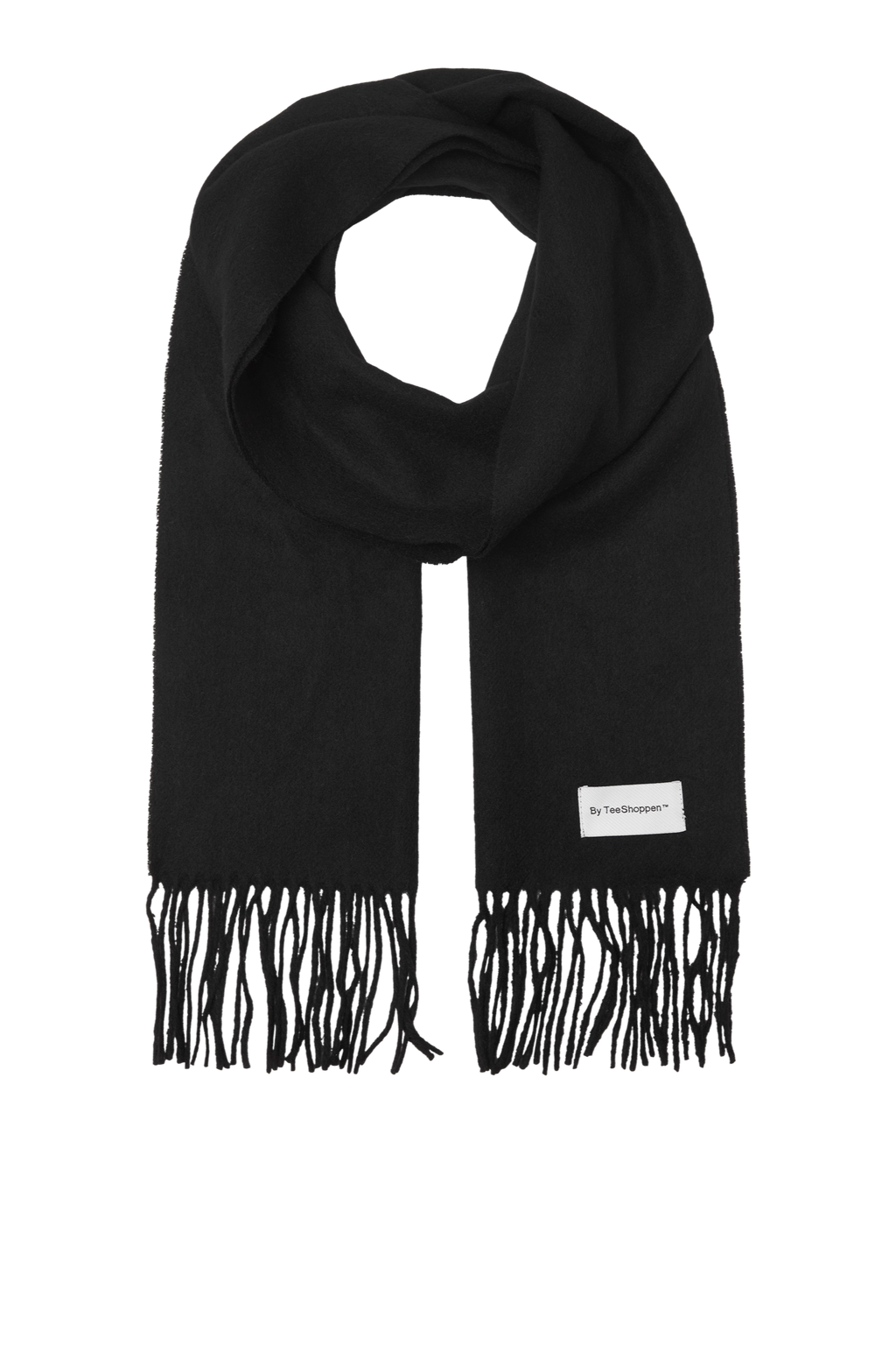 Neckerchief clasaiceach - dubh