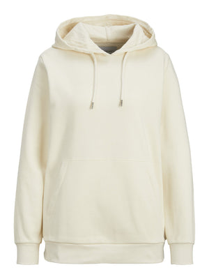 Basic Sweat hoodie - beige éadrom