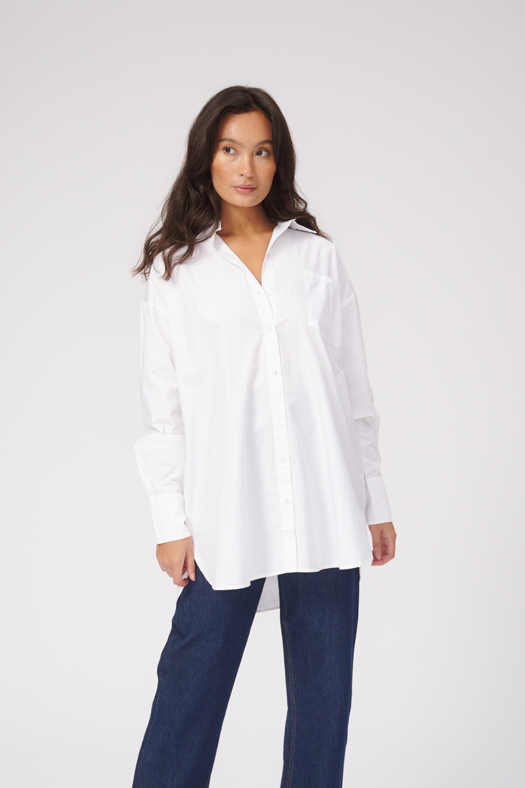 Oversized Shirt - White