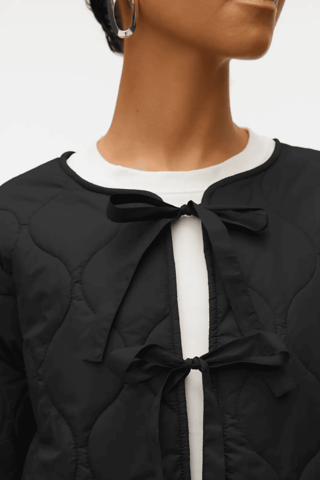 Sabine ls prešívaná bunda - čierna