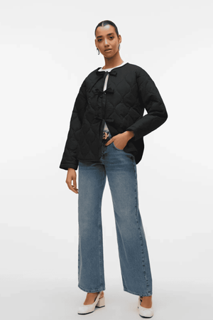 Sabine ls prešívaná bunda - čierna