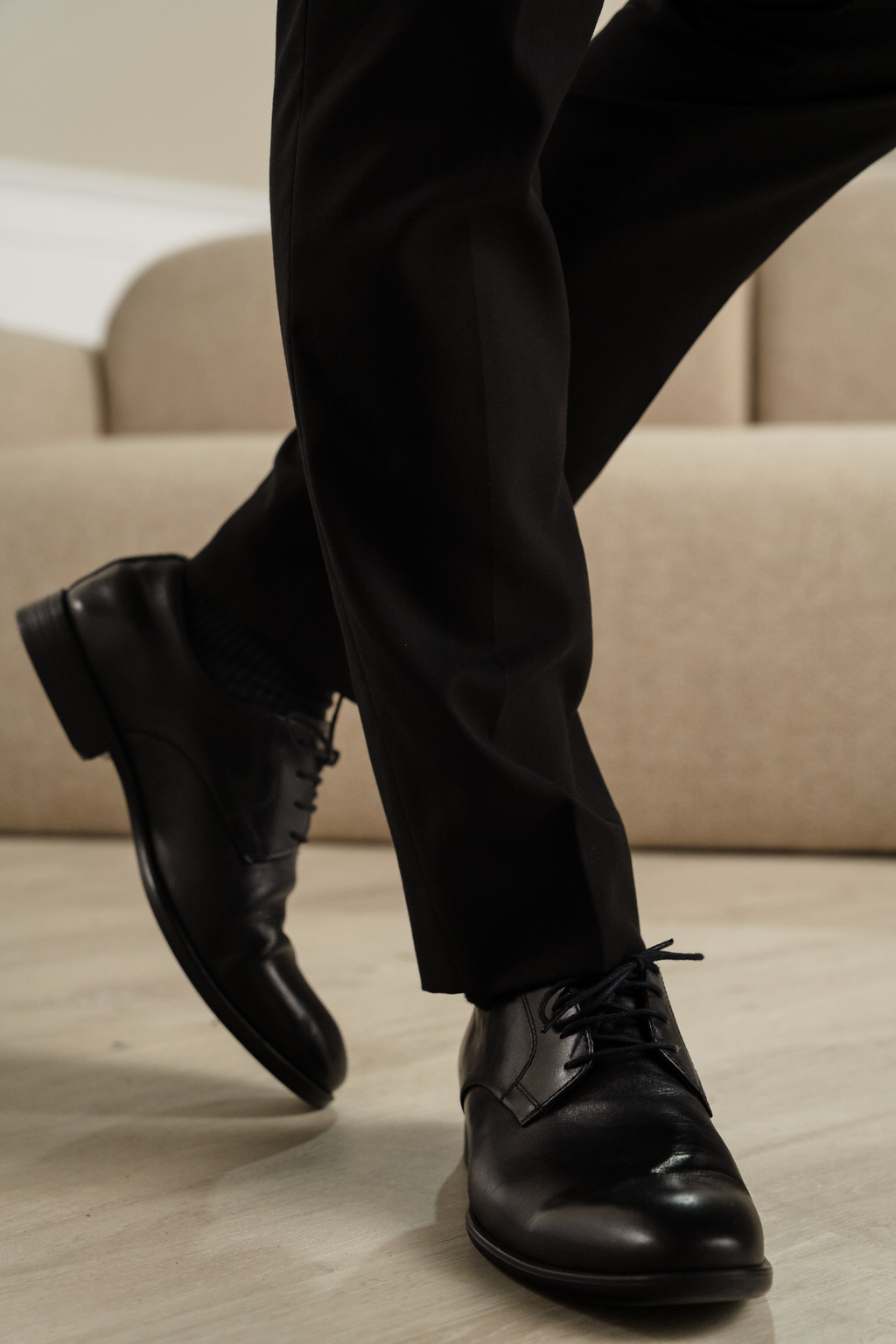 Premium Suit Pants - Black