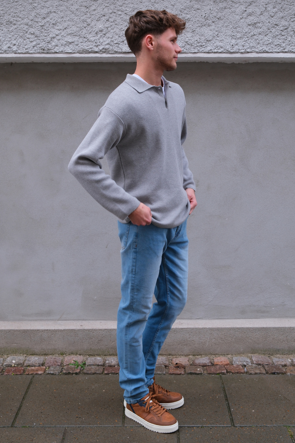 The Original Performance Jeans (rialta) - denim gorm éadrom