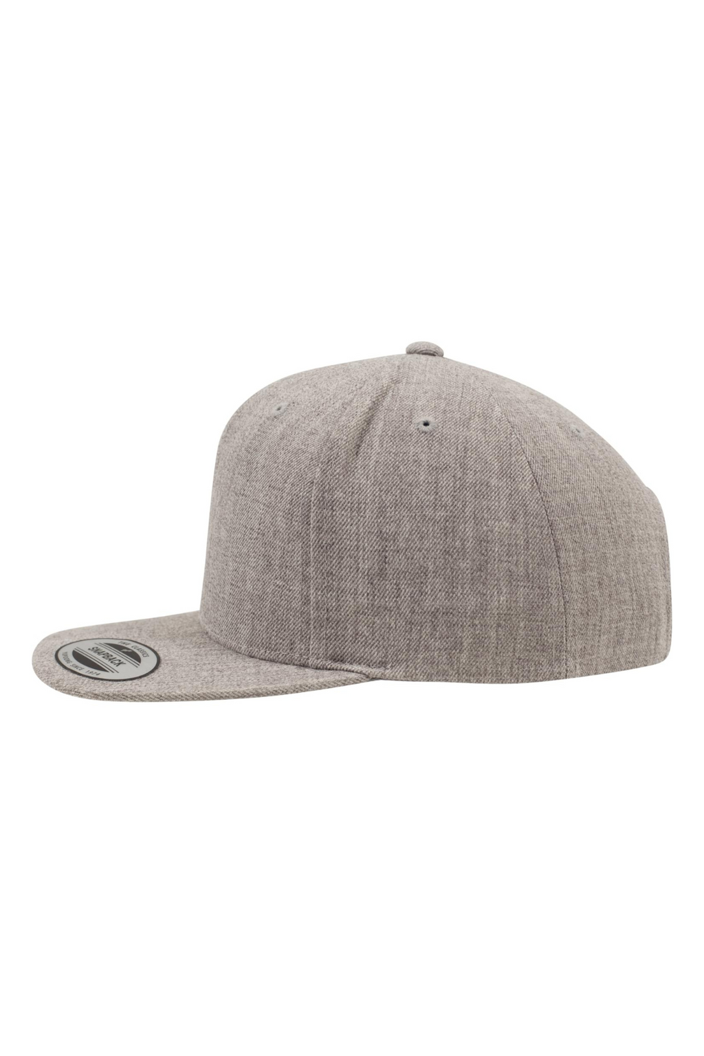 Klasický Snapback - Heather/Heather