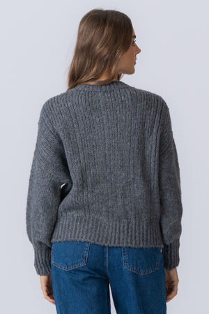 Botton Knit - Grey