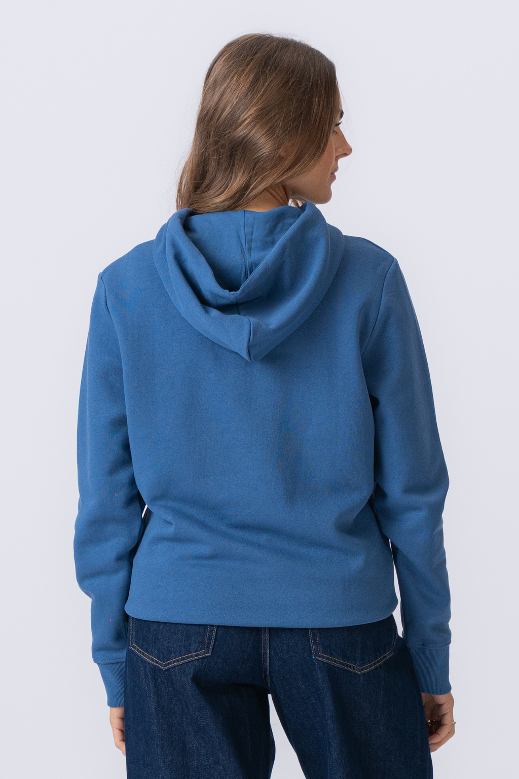 Sweatshirt Hoodie - Dusty Blue