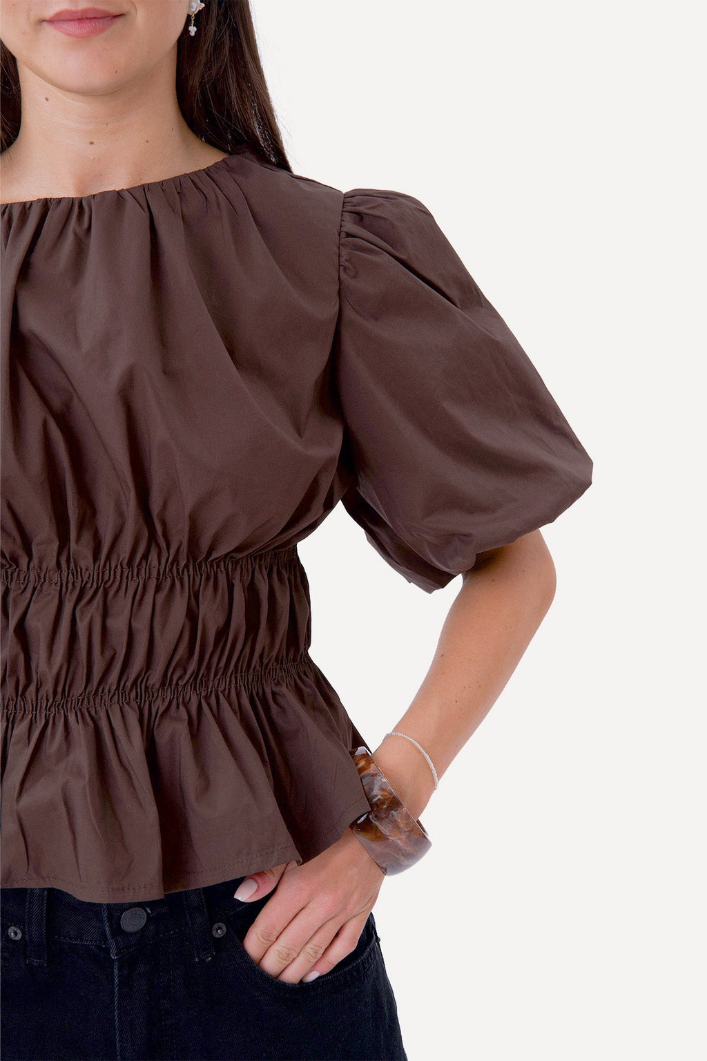 Valentina Top - Brown