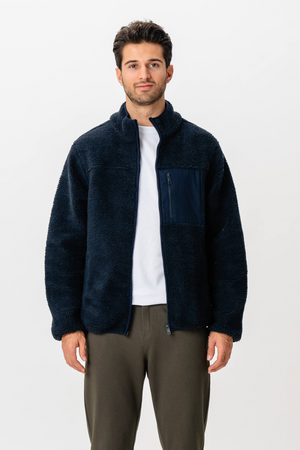 Fleece Jacket - Navy