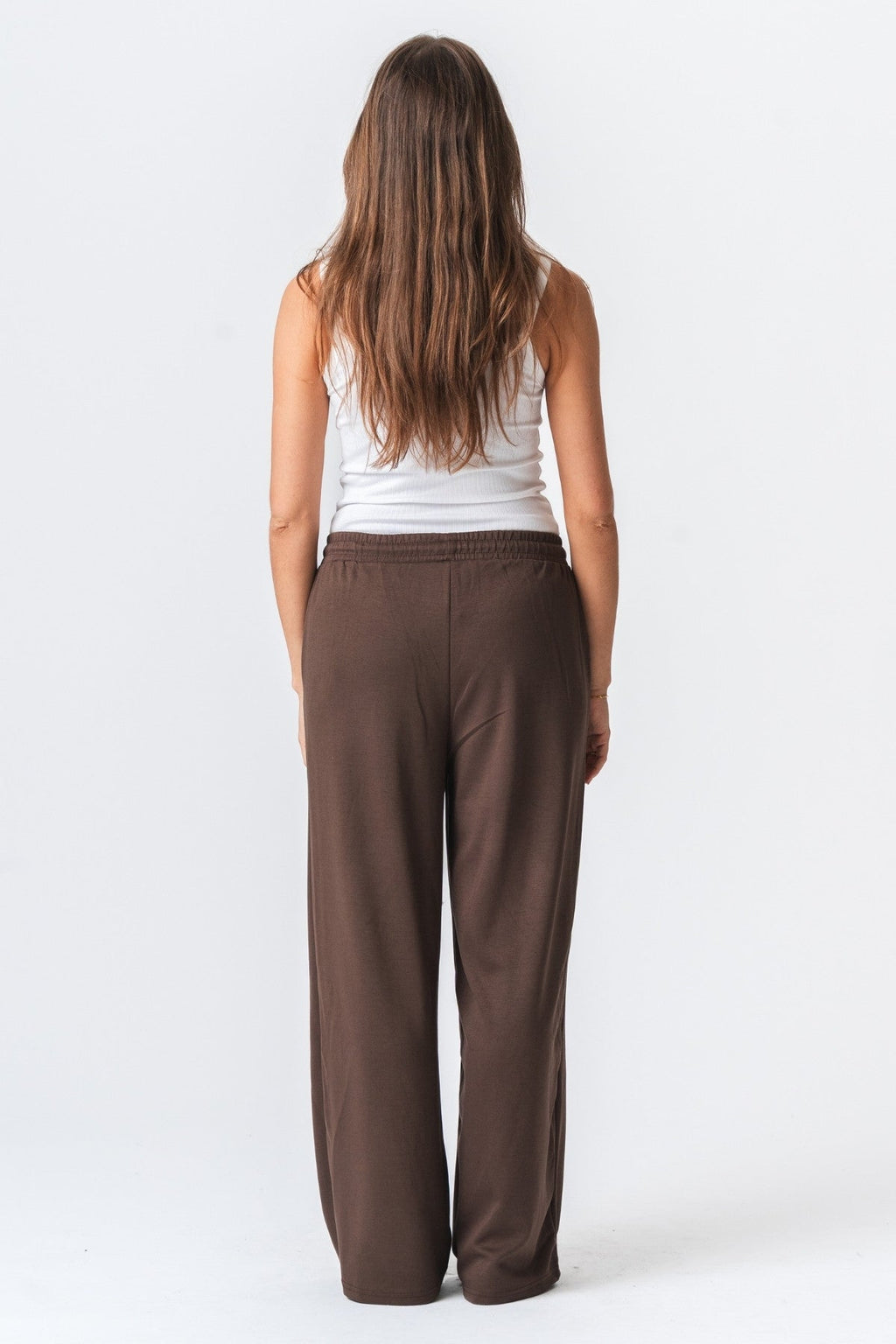 Leah Loose Pants - Brown