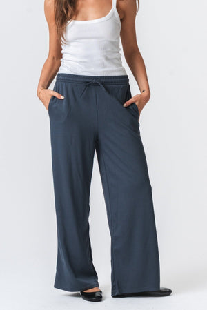 Leah labave hlače - sive