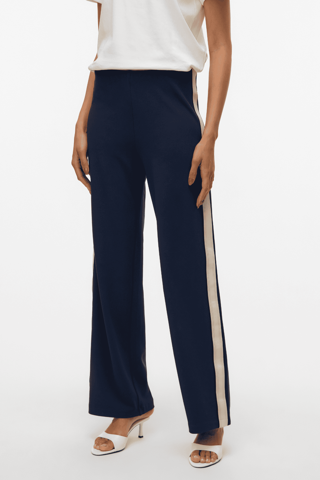 Berlin MW Wide Panel Pant - Navy Blazer