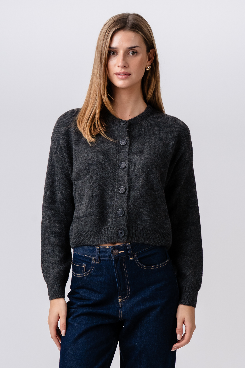 Angelique Cardigan - Graphite